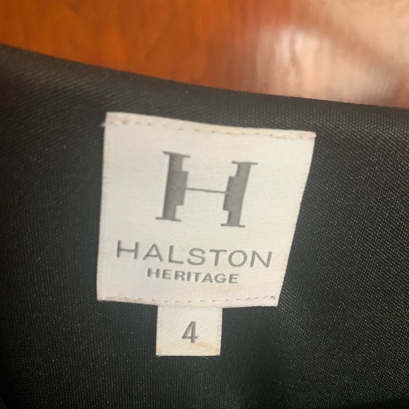 Halston Heritage Black Cocktail Dress - Picture 4 of 7